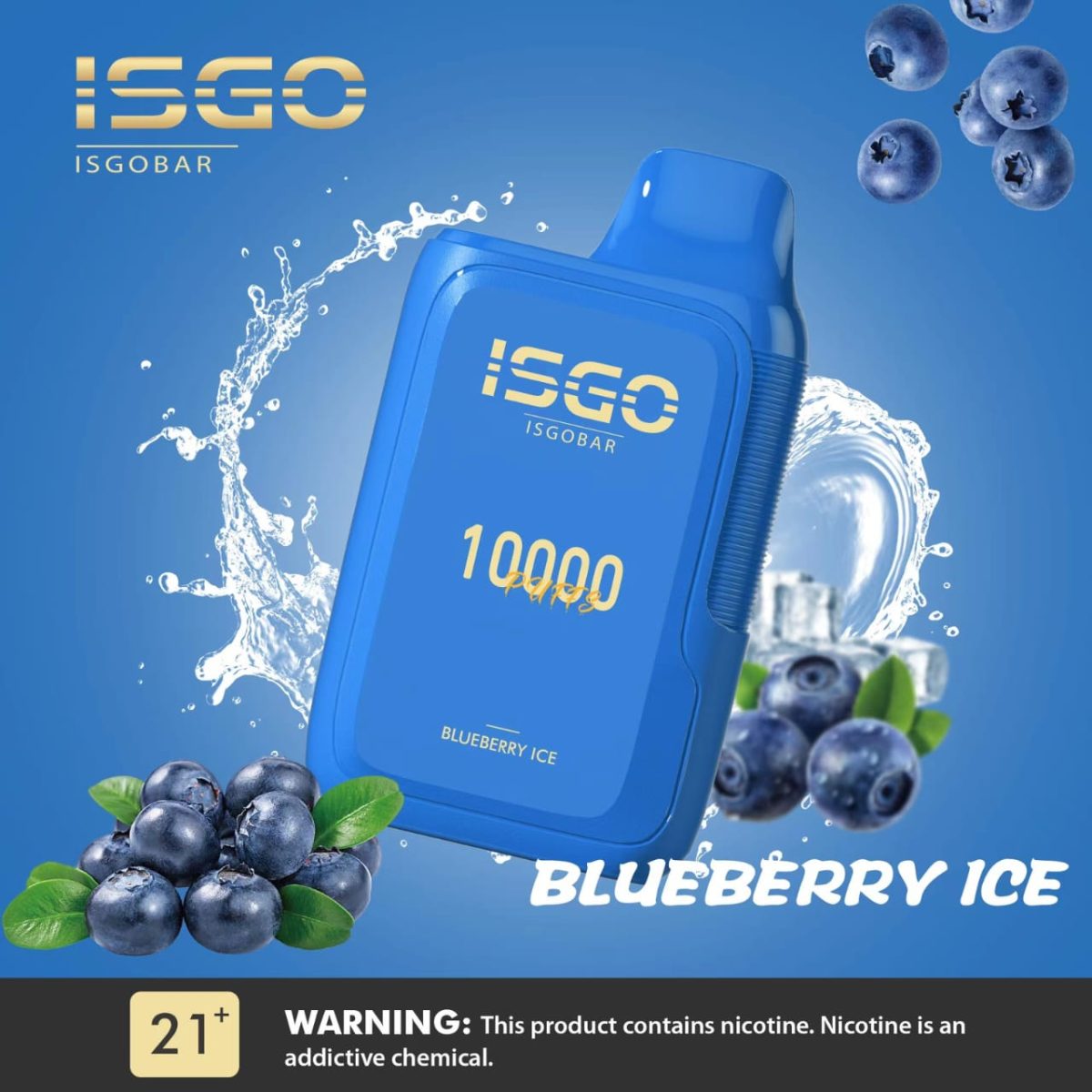 Isgo Bar 10000 Puffs Disposable Vape In UAE