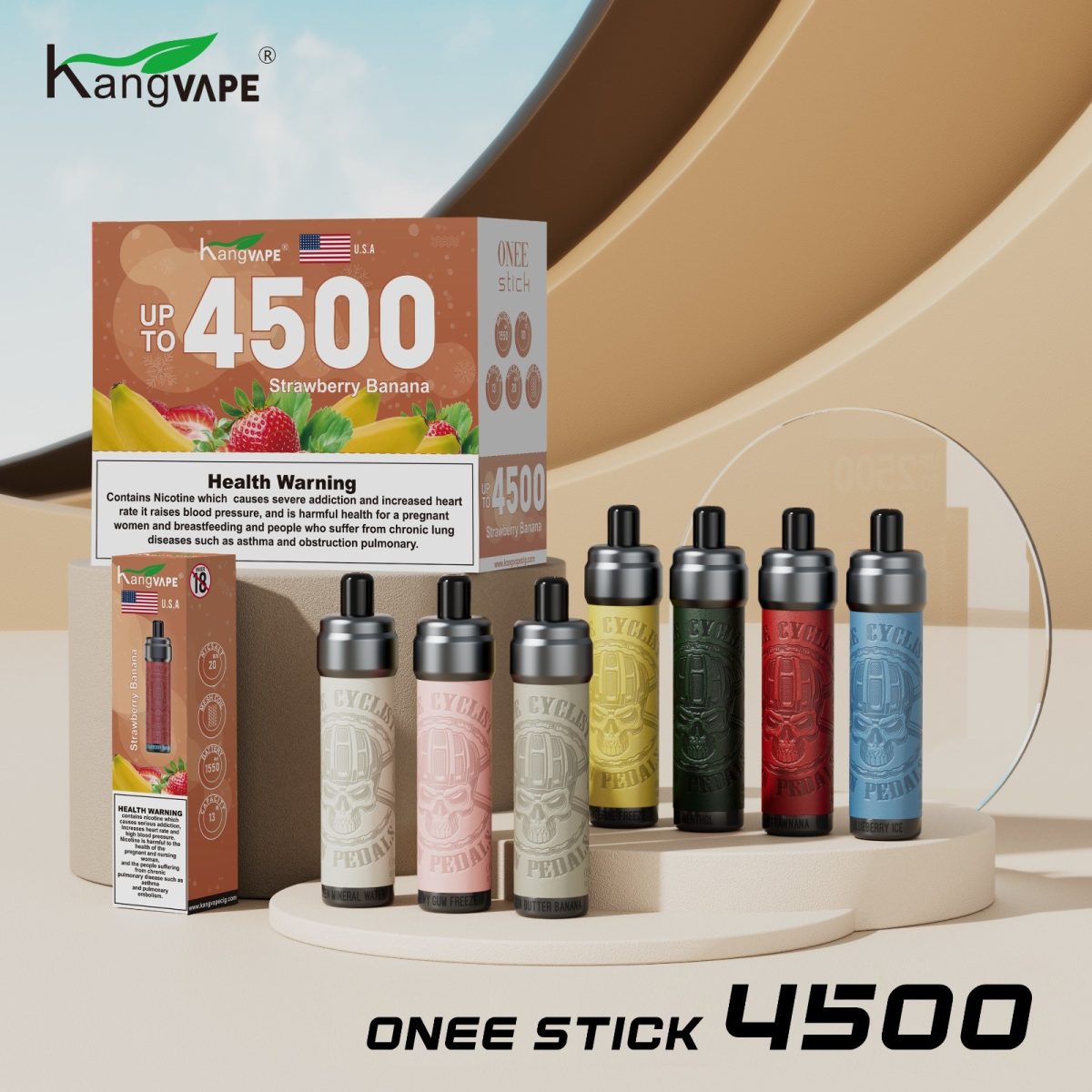Kang Vape Onee Stick 4500 Puffs In UAE