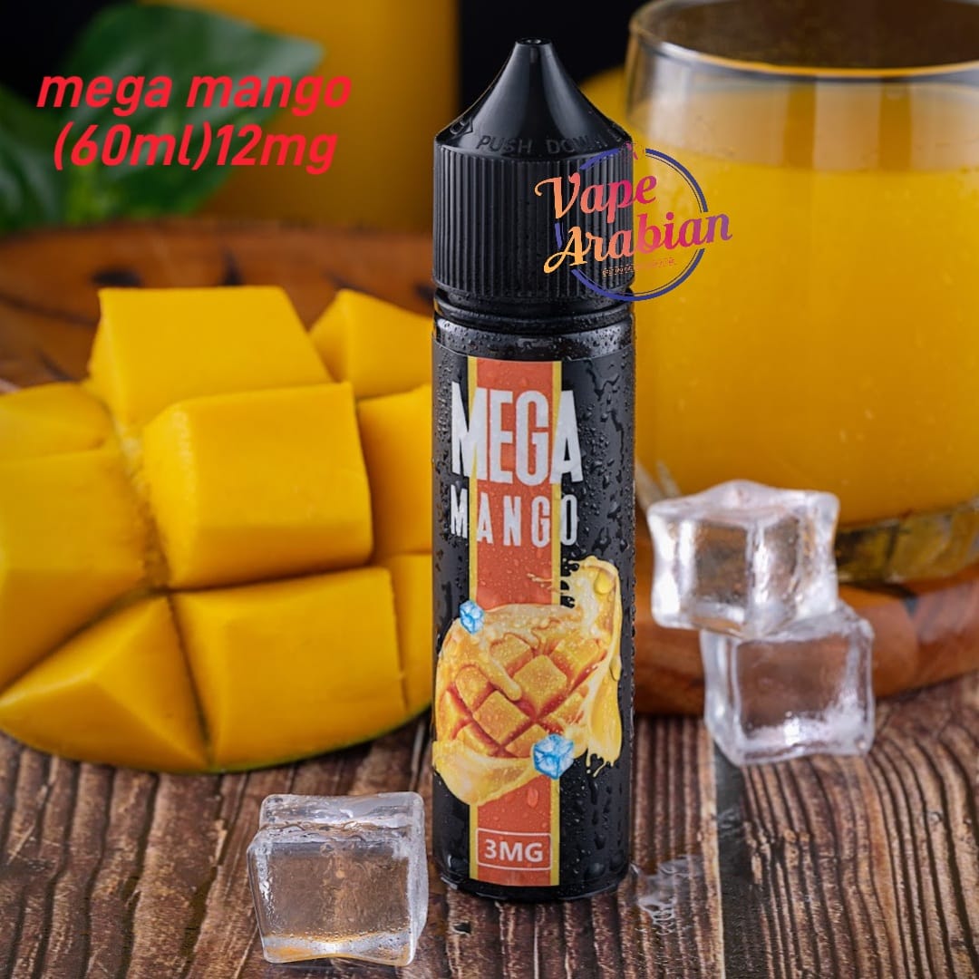 Mega 12mg Nicotine Vape Juice 60ml In UAE