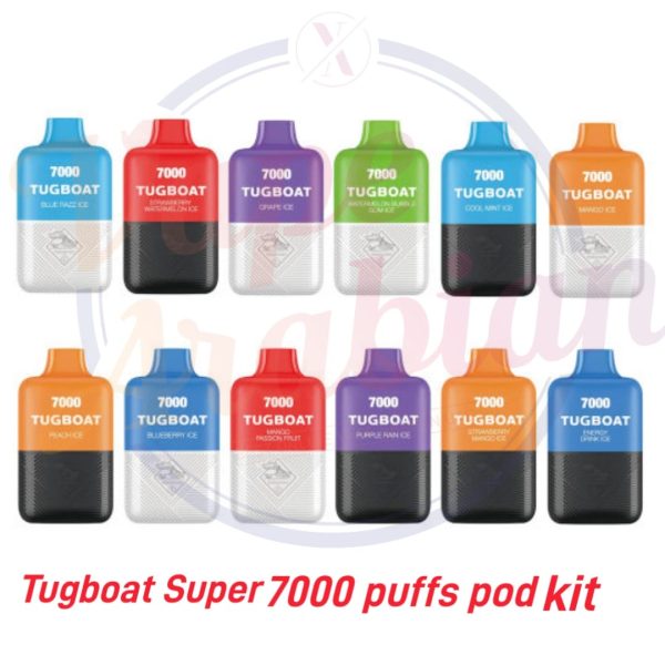 Tugboat Super 7000 Puffs