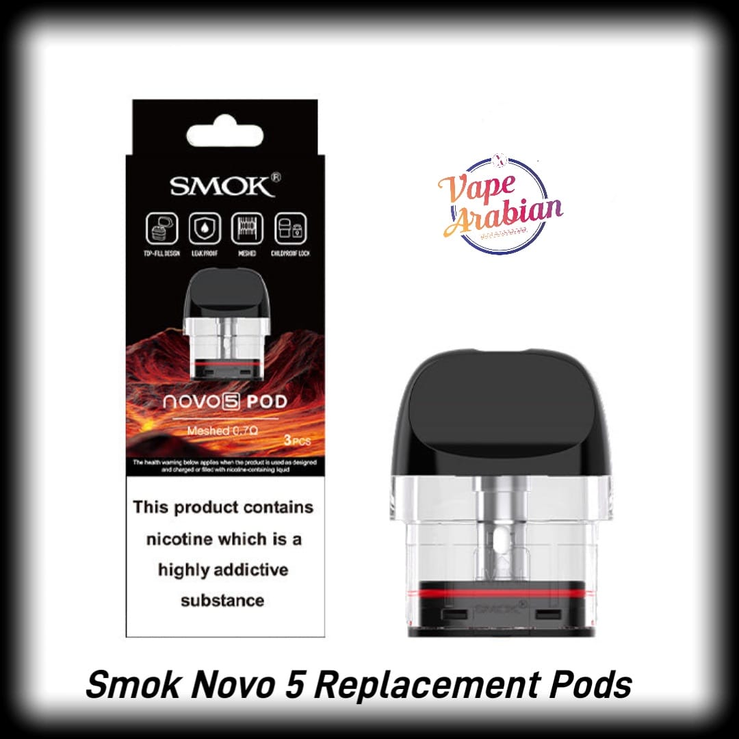 Smok Novo 5 Replacement Pods In UAE