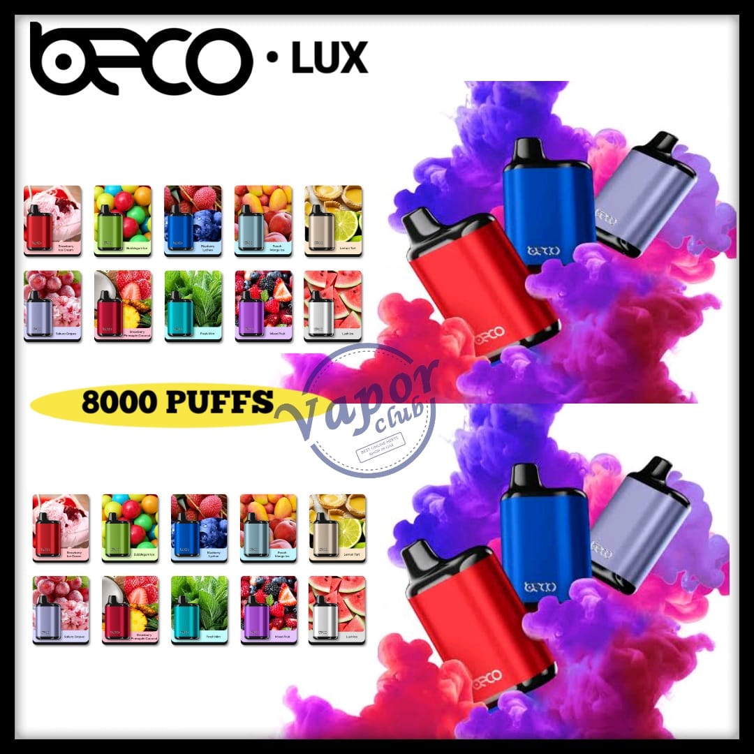 Beco Lux 8000 Puffs Disposable Vape In UAE