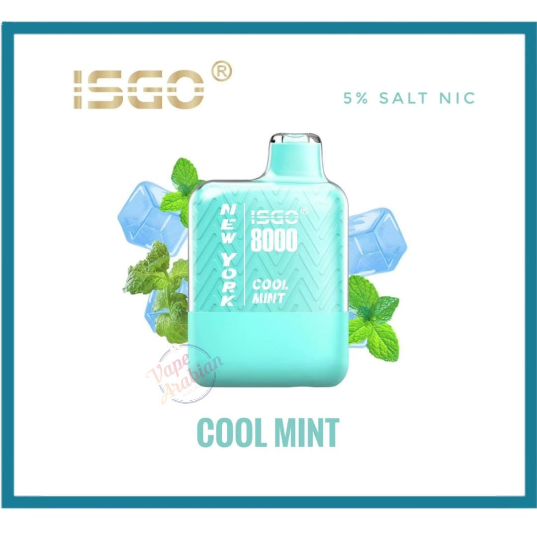 Isgo New York 8000 Puffs Disposable Vape In UAE