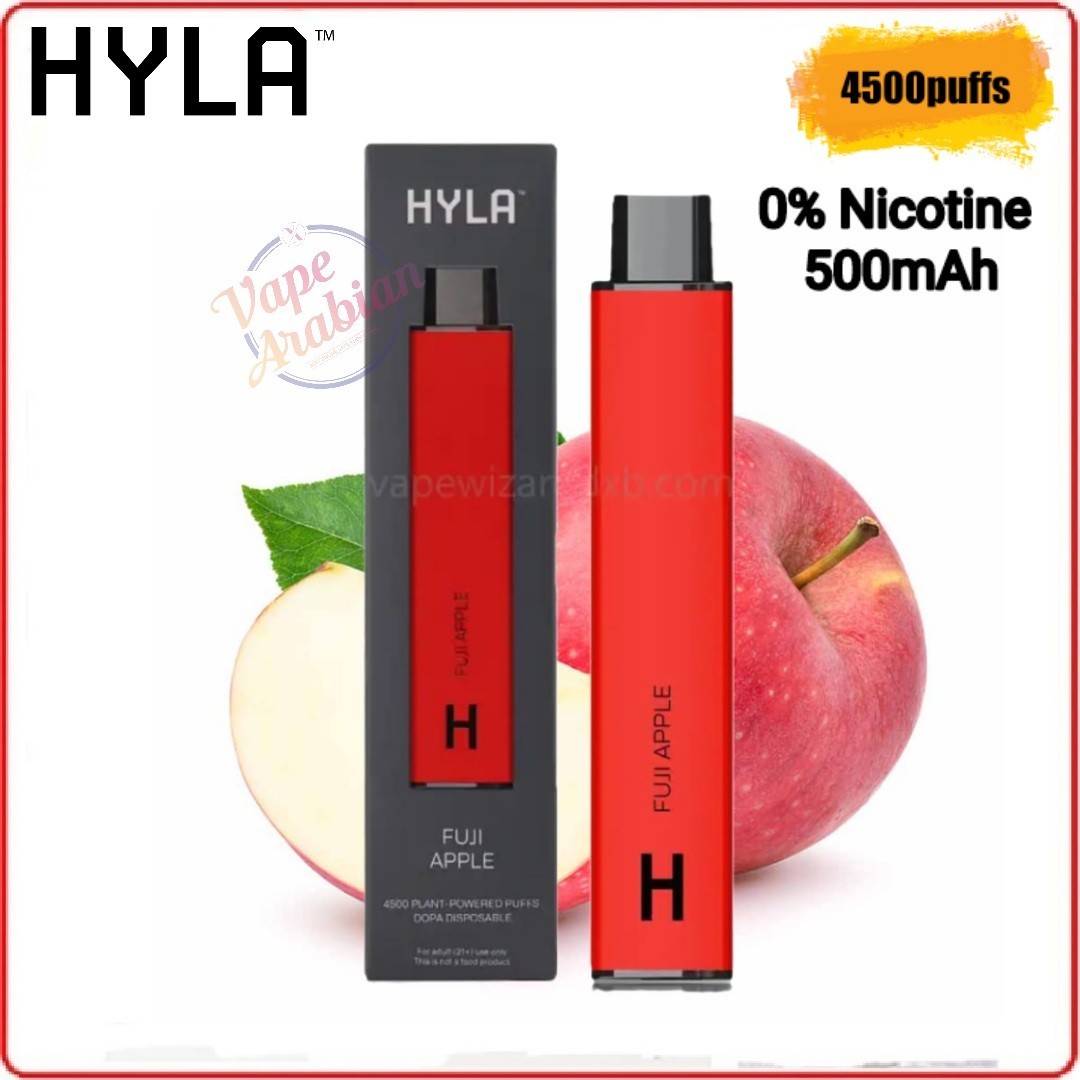 HYLA 0 Nicotine Disposable Vape 4500Puffs In UAE