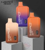 Nerd Fire Disposable Vape 8000 Puffs Advanced LCD Display Technology In UAE