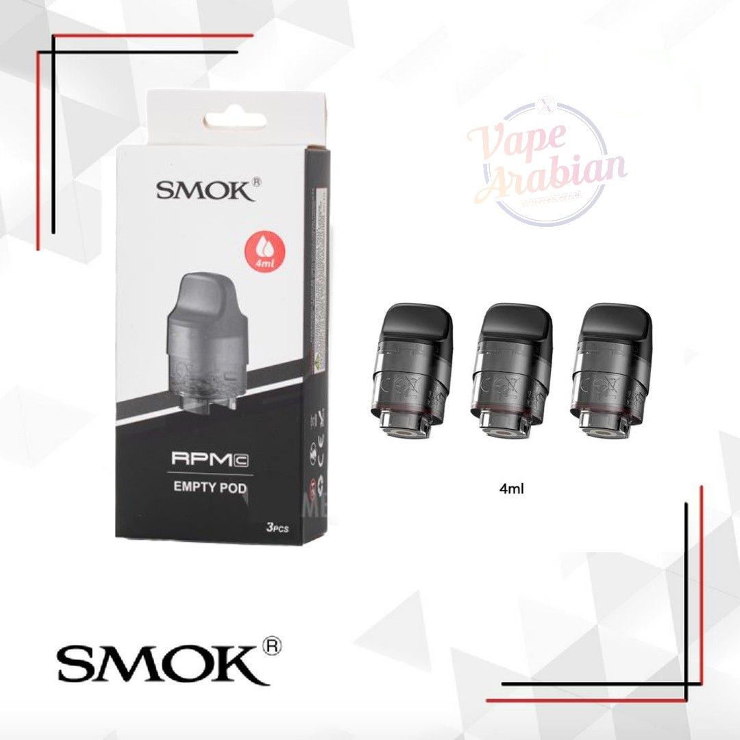 SMOK RPM C Empty Pod 4ml(3pcs/pack) In UAE