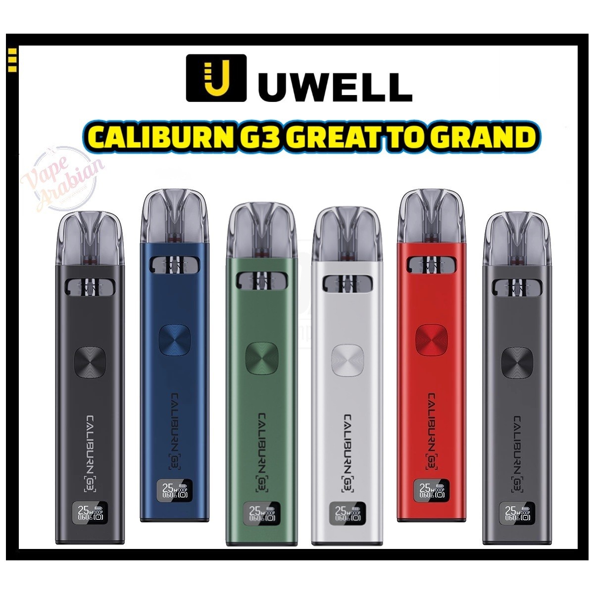 Authentic Uwell Caliburn G3 Vape Kit In UAE