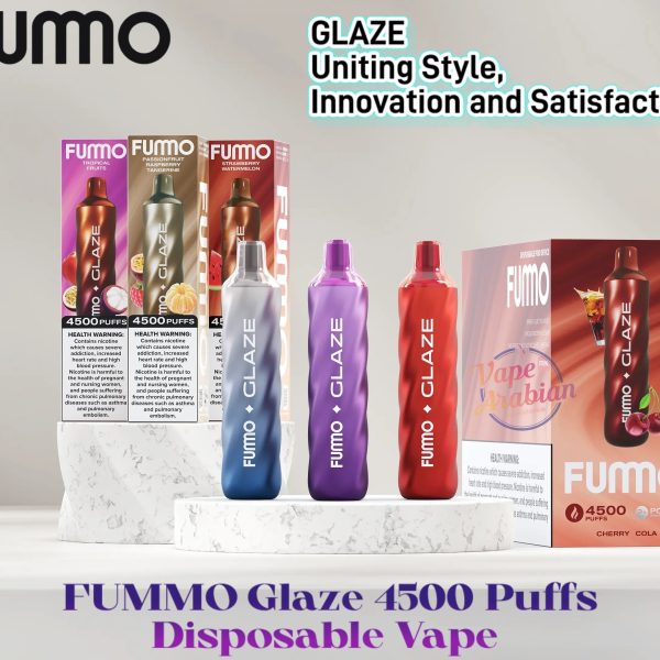 FUMMO Glaze 4500 Puffs Disposable