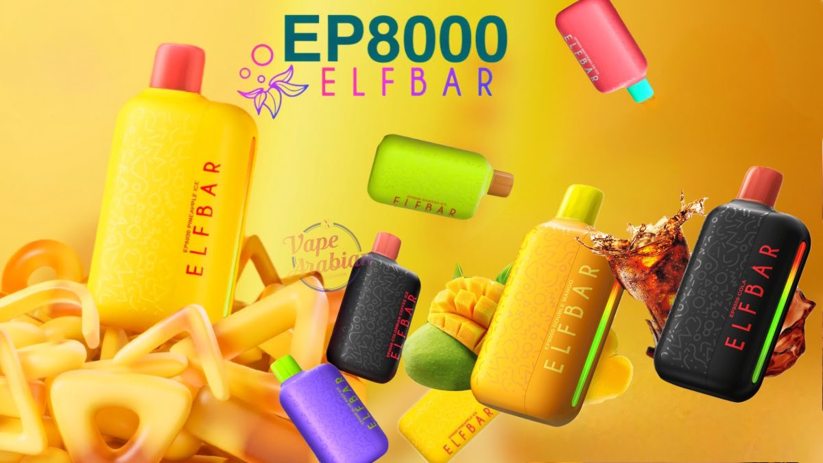 ELF Bar EP8000 Disposable Vape 8000 Puffs 20mg In Dubai UAE