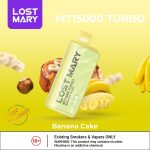 Lost Mary MT15000 Turbo Disposable- Banana Cake