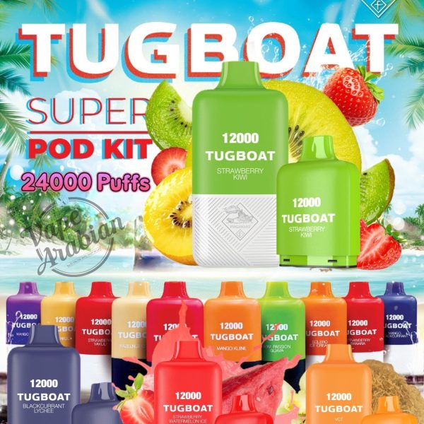 Tugboat Super Kit 24000 Puffs Disposable Vape In UAE