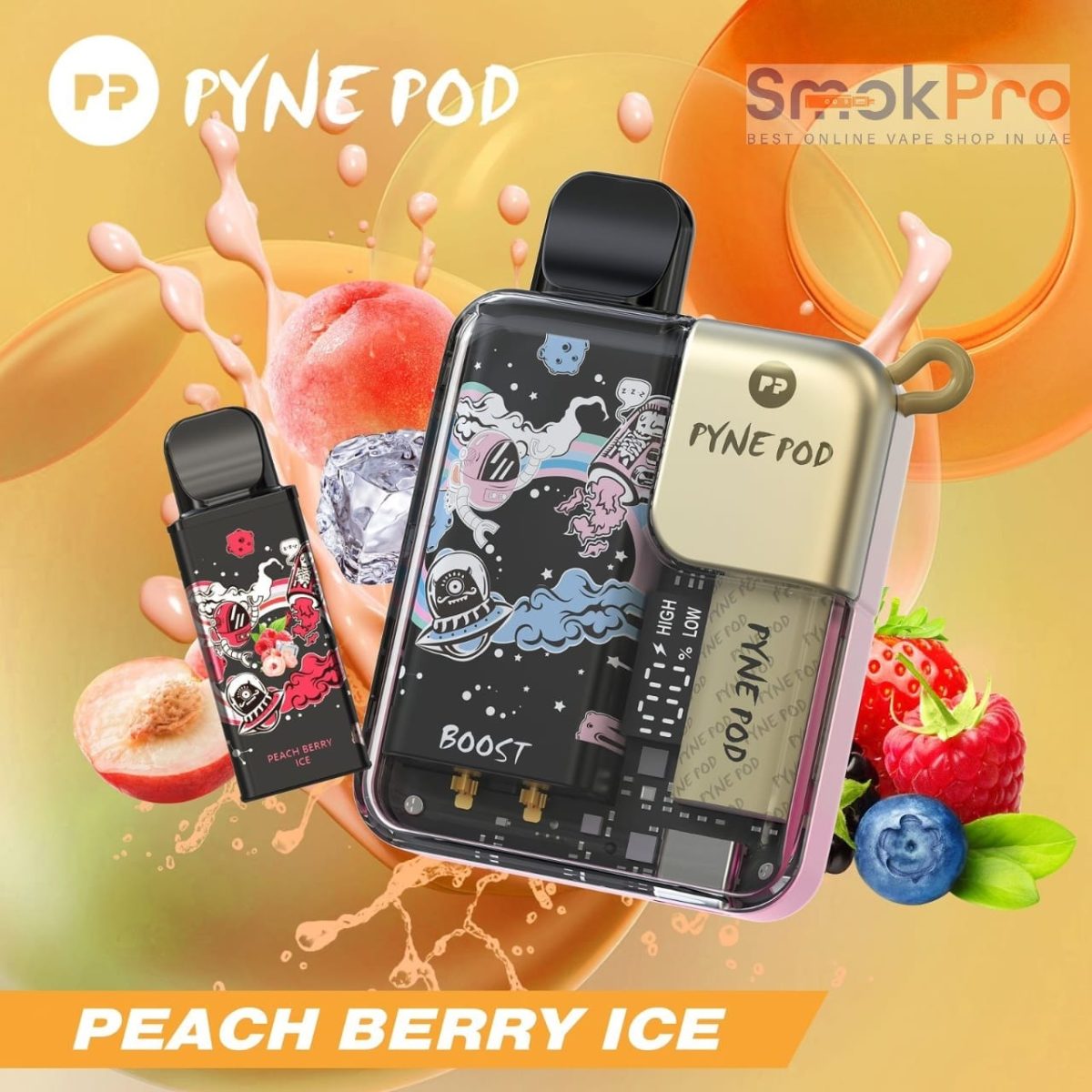 Pyne Pod 8000 Puffs Disposable Vape (Replaceable Pod) In UAE